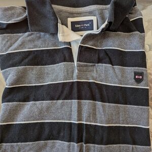 Eden Park Striped Polo Shirt